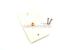 Cable Wall Plate, 1 Port, Beige / Ivory