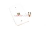 Keystone Wall Plate, 1 Port, White