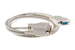 DB9 Female to DB25 Male Serial Cable, 6', Beige