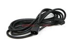 AC Power Cord, C13 Right Angle to C14, 18 AWG, 12\'