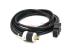 AC Power Cord, L5-15P to C19, 14 AWG, 15'