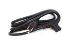 AC Power Cord, 5-15P to C13 Right Angle, 18 AWG, 8'