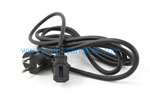 AC Power Cord, European Plug "Schuko" CEE 7/7 to C15, 2.5 Meters