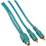 RCA 2 Plug/1 Jack OFC Y Cable, 6'
