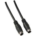 S-Video Cable Male to Male, 3', Black