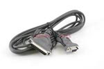 Belkin DB9 to DB25 Male Serial Modem Cable, 10', New, F2L088-10