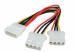 Cables Unlimited 8" Y Power Cable for 5.25" Drives