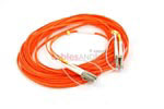 LC to LC Multimode Duplex 50/125 Fiber Patch Cable, 10 Meters