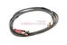 LC to ST Multimode Duplex 50/125 Fiber Patch Cable, 2 Meters