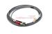 LC to ST Multimode Duplex 50/125 Fiber Patch Cable, 3 Meters
