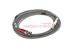 LC to ST Multimode Duplex 50/125 Fiber Patch Cable, 5 Meters