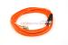 LC to ST Multimode Duplex 50/125 Fiber Patch Cable, 7 Meters