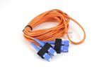 SC to SC Multimode Duplex 50/125 Fiber Patch Cable, 3 Meters