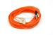 SC to ST Multimode Duplex 50/125 Fiber Patch Cable, 10 Meters