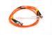 ST to ST Multimode Duplex 50/125 Fiber Patch Cable, 1 Meter