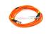 ST to ST Multimode Duplex 50/125 Fiber Patch Cable, 5 Meters