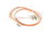 LC to LC Multimode Duplex 62.5/125 Fiber Patch Cable, 1 Meter