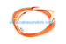 LC to LC Multimode Duplex 62.5/125 Fiber Patch Cable, 3 Meter