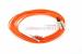 LC to SC Multimode Duplex 62.5/125 Fiber Patch Cable, 5 Meters