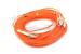 LC to SC Multimode Duplex 62.5/125 Fiber Patch Cable, 30 Meters