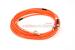 LC to ST Multimode Duplex 62.5/125 Fiber Patch Cable, 5 Meters
