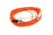 LC to ST Multimode Duplex 62.5/125 Fiber Patch Cable, 11 Meters