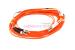 LC to ST Multimode Duplex 62.5/125 Fiber Patch Cable, 12 Meters