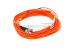 LC to ST Multimode Duplex 62.5/125 Fiber Patch Cable, 13 Meters