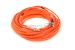 LC to ST Multimode Duplex 62.5/125 Fiber Patch Cable, 15 Meters