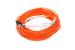 LC to ST Multimode Duplex 62.5/125 Fiber Patch Cable, 18 Meters