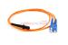 SC to MTRJ Multimode Duplex 62.5/125 Fiber Patch Cable, 1 Meter