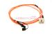 SC to MTRJ Multimode Duplex 62.5/125 Fiber Patch Cable, 2 Meters