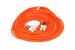 SC to SC Multimode Duplex 62.5/125  Fiber Patch Cable, 20 Meters