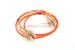 SC to SC Multimode Duplex 62.5/125  Fiber Patch Cable, 1 Meter