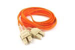 SC to SC Multimode Duplex 62.5/125 Fiber Patch Cable, 2 Meters