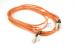 SC to SC Multimode Duplex 62.5/125 Fiber Patch Cable, 5 Meters