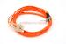 SC to ST Multimode Duplex 62.5/125 Fiber Patch Cable, 3 Meters