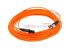 ST to MTRJ Multimode Duplex 62.5/125 Fiber Patch Cable 14 Meters