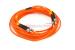 ST to ST Multimode Duplex 62.5/125 Fiber Patch Cable, 7 Meters