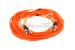 ST to ST Multimode Duplex 62.5/125 Fiber Patch Cable, 11 Meters