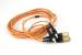 ST to ST Multimode Duplex 62.5/125 Fiber Patch Cable, 2 Meters