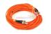 ST to ST Multimode Duplex 62.5/125 Fiber Patch Cable, 15 Meters