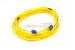LC to LC Singlemode Duplex 9/125 Fiber Patch Cable, 7 Meters
