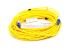 LC to LC Singlemode Duplex 9/125 Fiber Patch Cable, 16 Meters