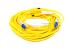 LC to LC Singlemode Duplex 9/125 Fiber Patch Cable, 19 Meters