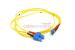 LC to SC Singlemode Duplex 9/125 Fiber Patch Cable, 2 Meters
