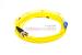 LC to ST Singlemode Duplex 9/125 Fiber Patch Cable, 4 Meters