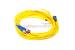 LC to ST Singlemode Duplex 9/125 Fiber Patch Cable, 11 Meters