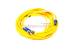 LC to ST Singlemode Duplex 9/125 Fiber Patch Cable, 12 Meters