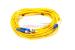 LC to ST Singlemode Duplex 9/125 Fiber Patch Cable, 15 Meters